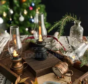 Vintage Led Swinging Flame Candle