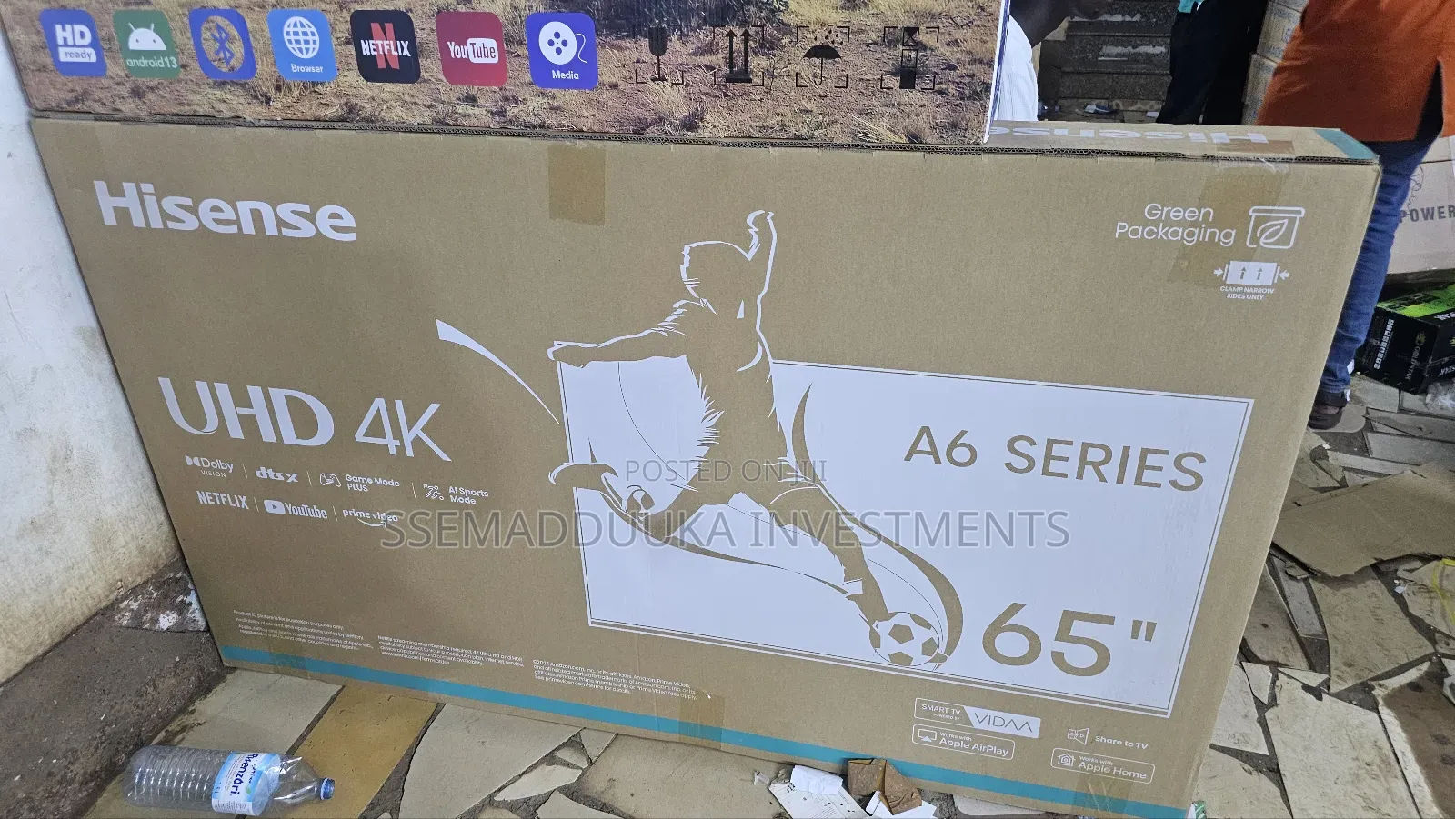 Hisense 65 Inches Smart Tv