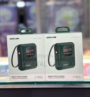 Green Lion Smart Touch Screen 10000mah Power Bank - Green