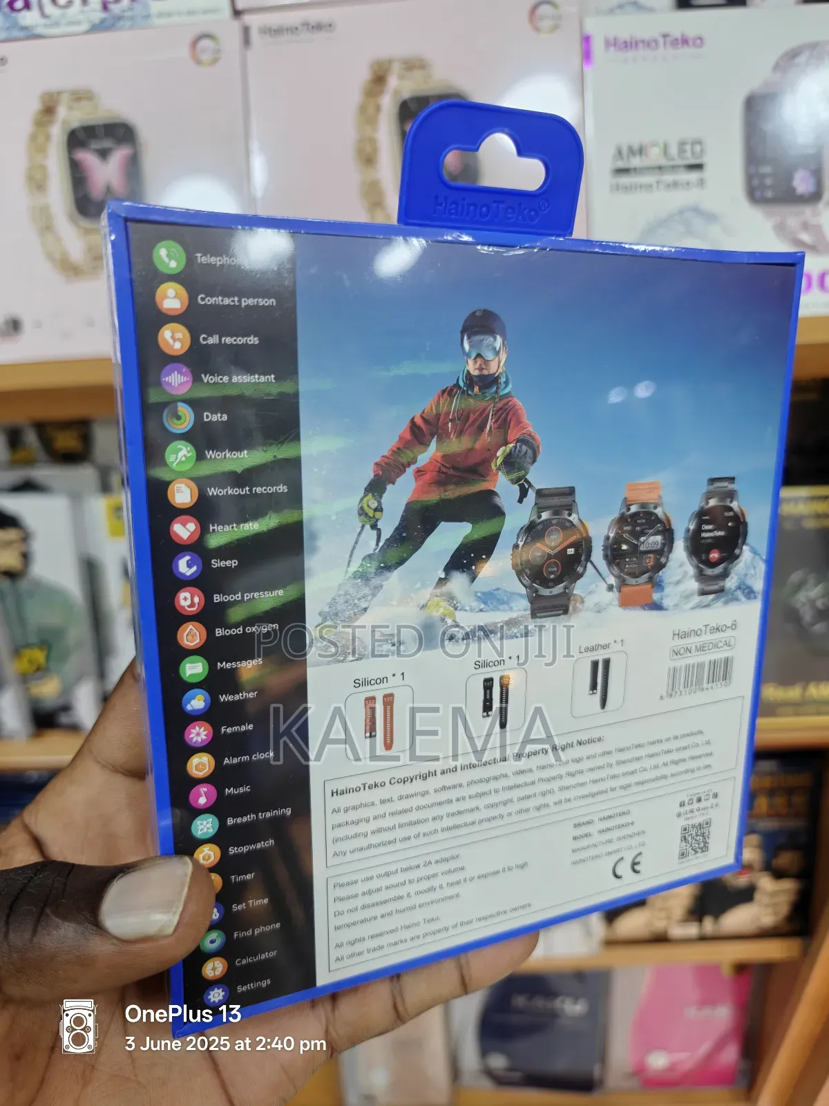 Amoled Smart Watch With 20day Battery
