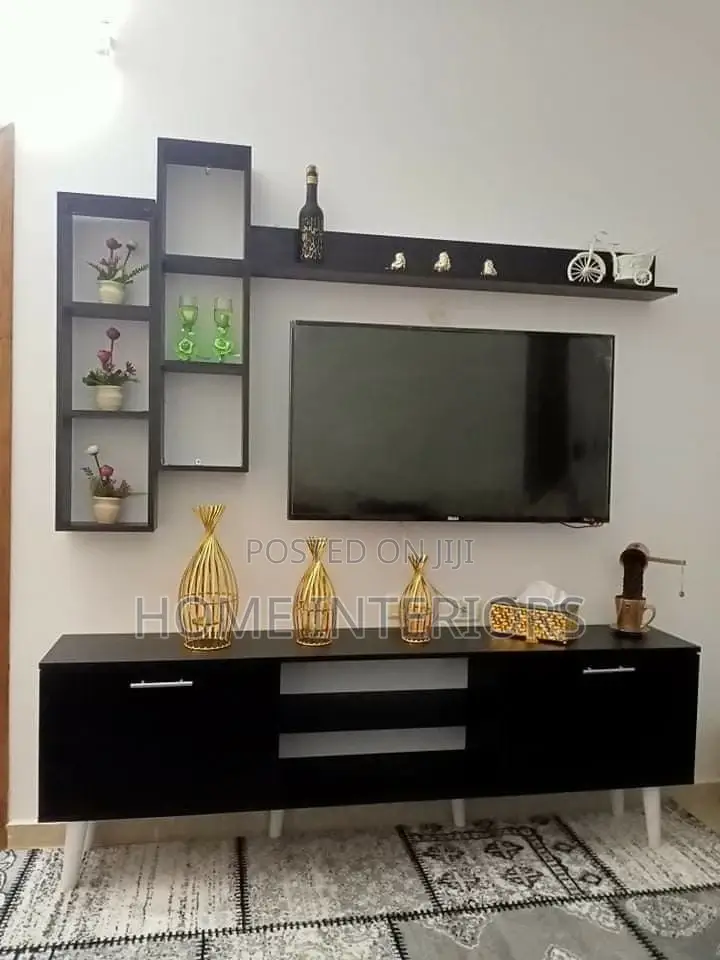 Tv Stand With Shelves