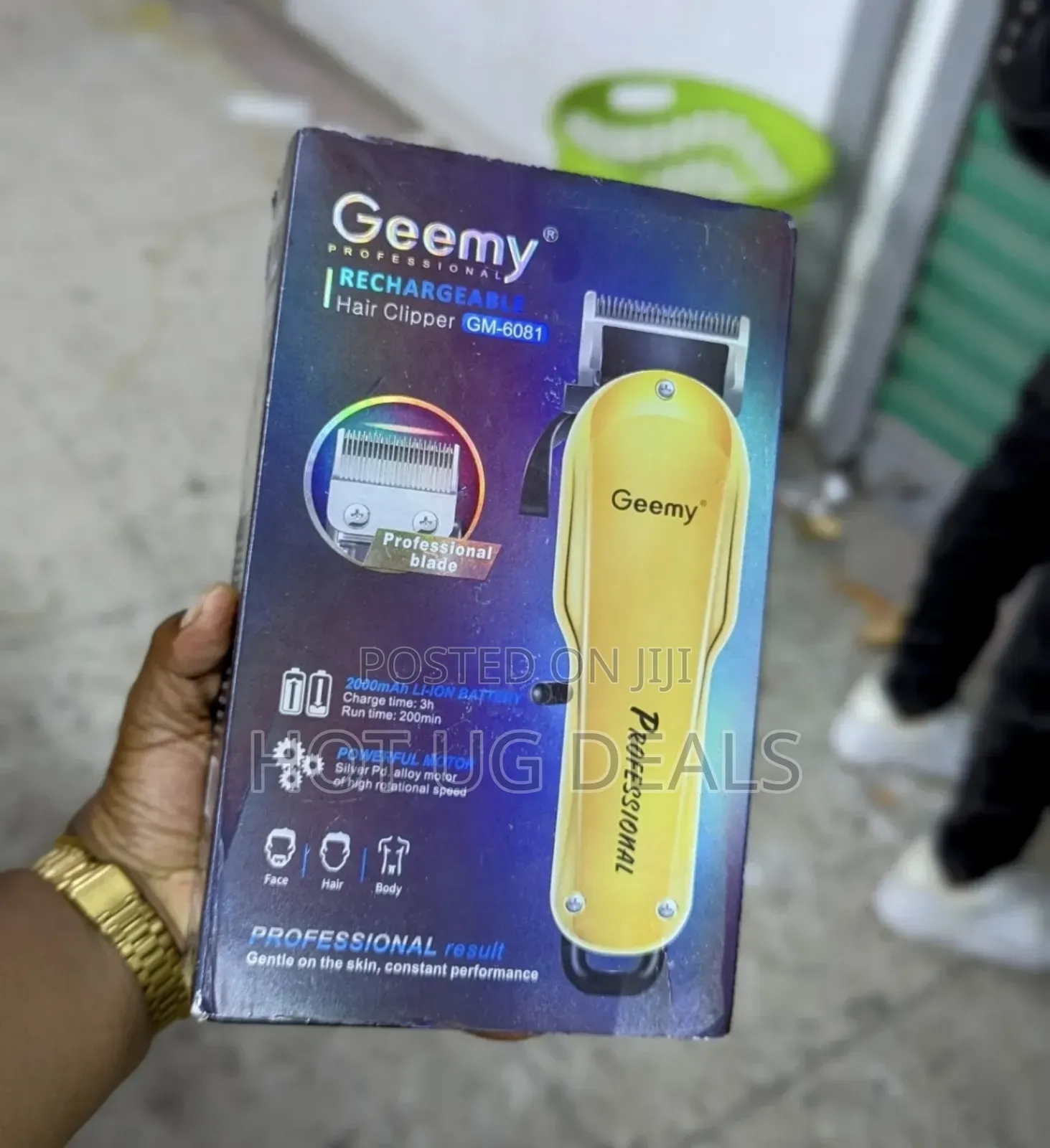 Geemy Cordless Professional Shaving Hair Trimmer