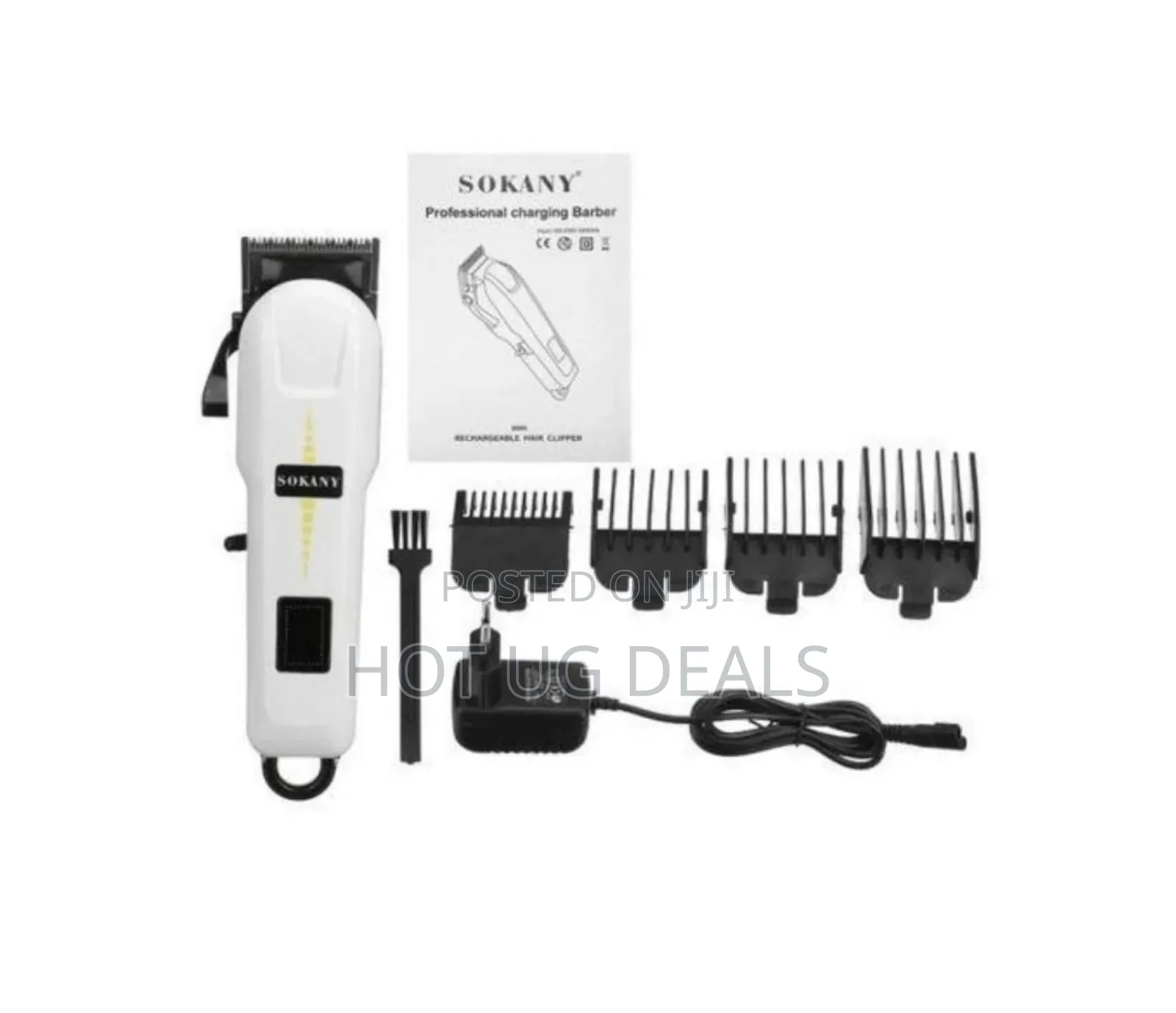 Sokany Rechargeable Shaving Machine With Battery Indicator