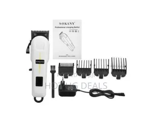 Sokany Rechargeable Shaving Machine With Battery Indicator