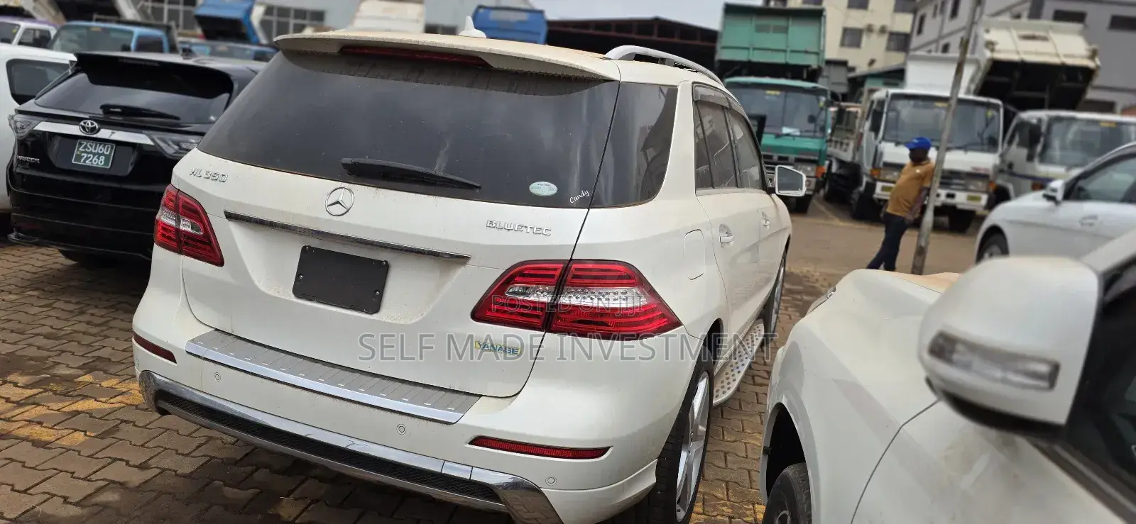 Mercedes-Benz M Class 2014 White