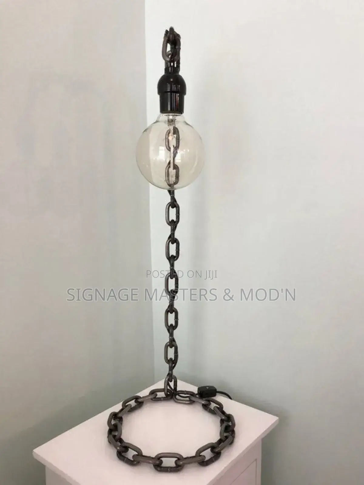 Chain Link Lamp