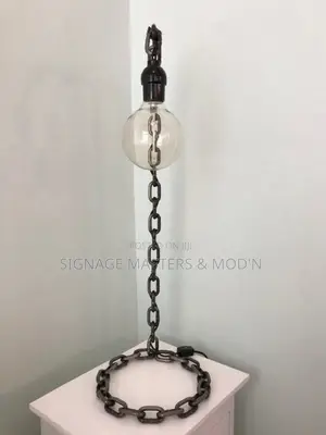 Chain Link Lamp