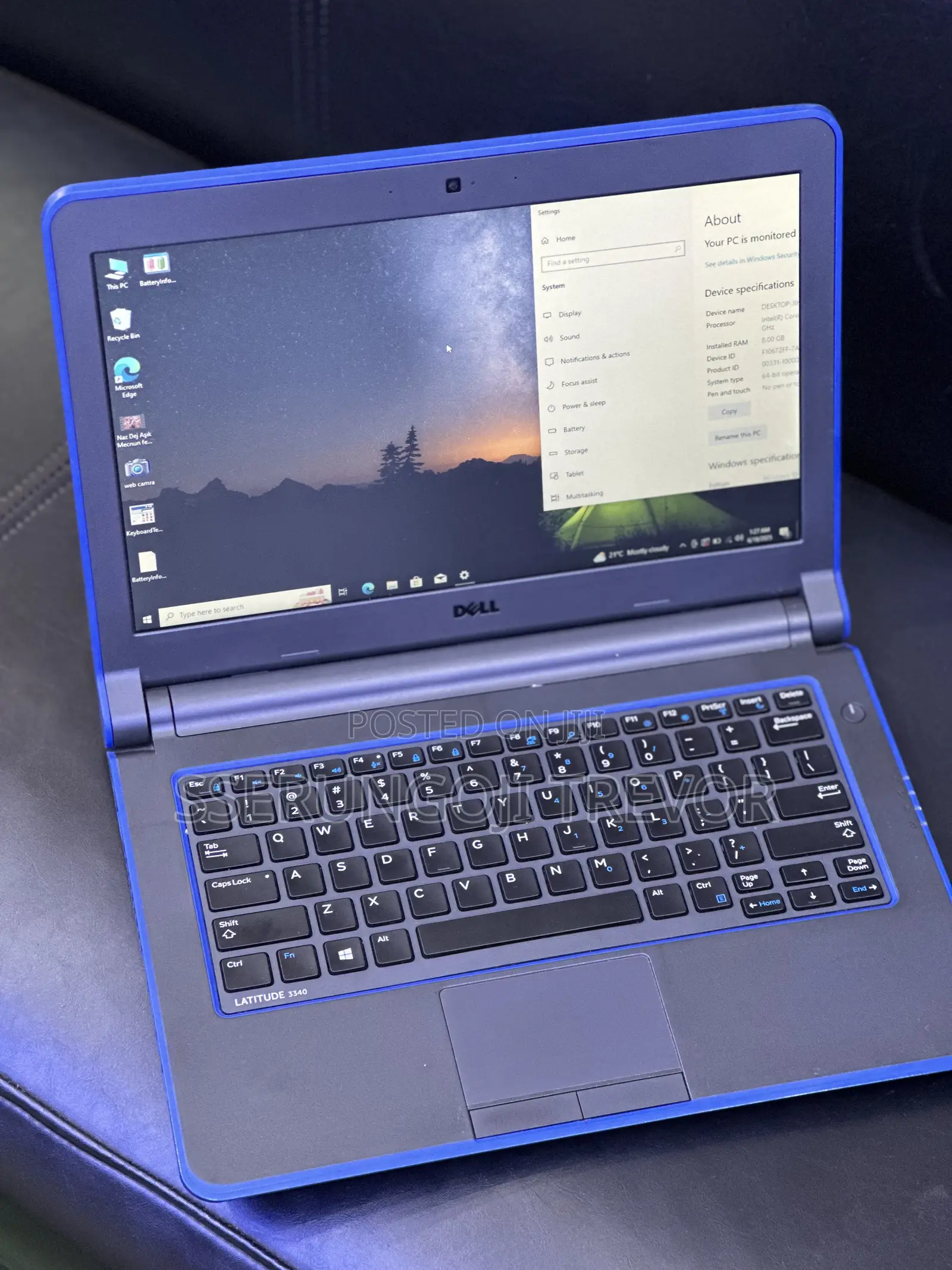 Laptop Dell Latitude 3350 8GB Intel Core I5 HDD+SSD 500GB