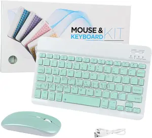 Wireless Bluetooth Keyboard and Mouse Combo Rechargeable