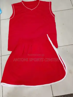 Netball Uniform Red Color