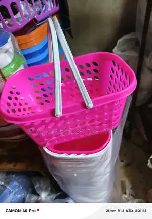 Plastic Small Storage Basket Organizer