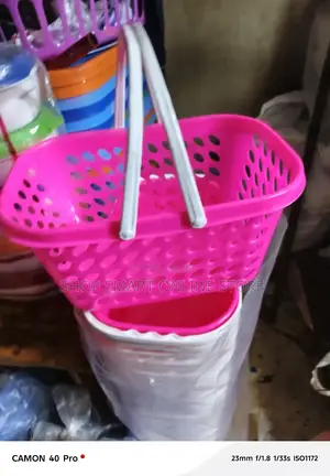 Plastic Small Storage Basket Organizer