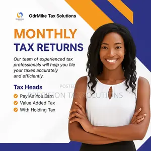 Monthly Tax Filing – Vat,Paye,Wht