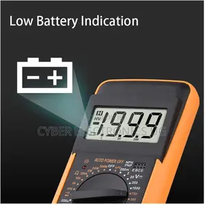 Dt-9205a Digital Multimeter Handheld Ac/Dc Volt Amp
