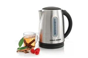 Black Decker High-Quality Stainless Steel Kettle 2yrs Wty