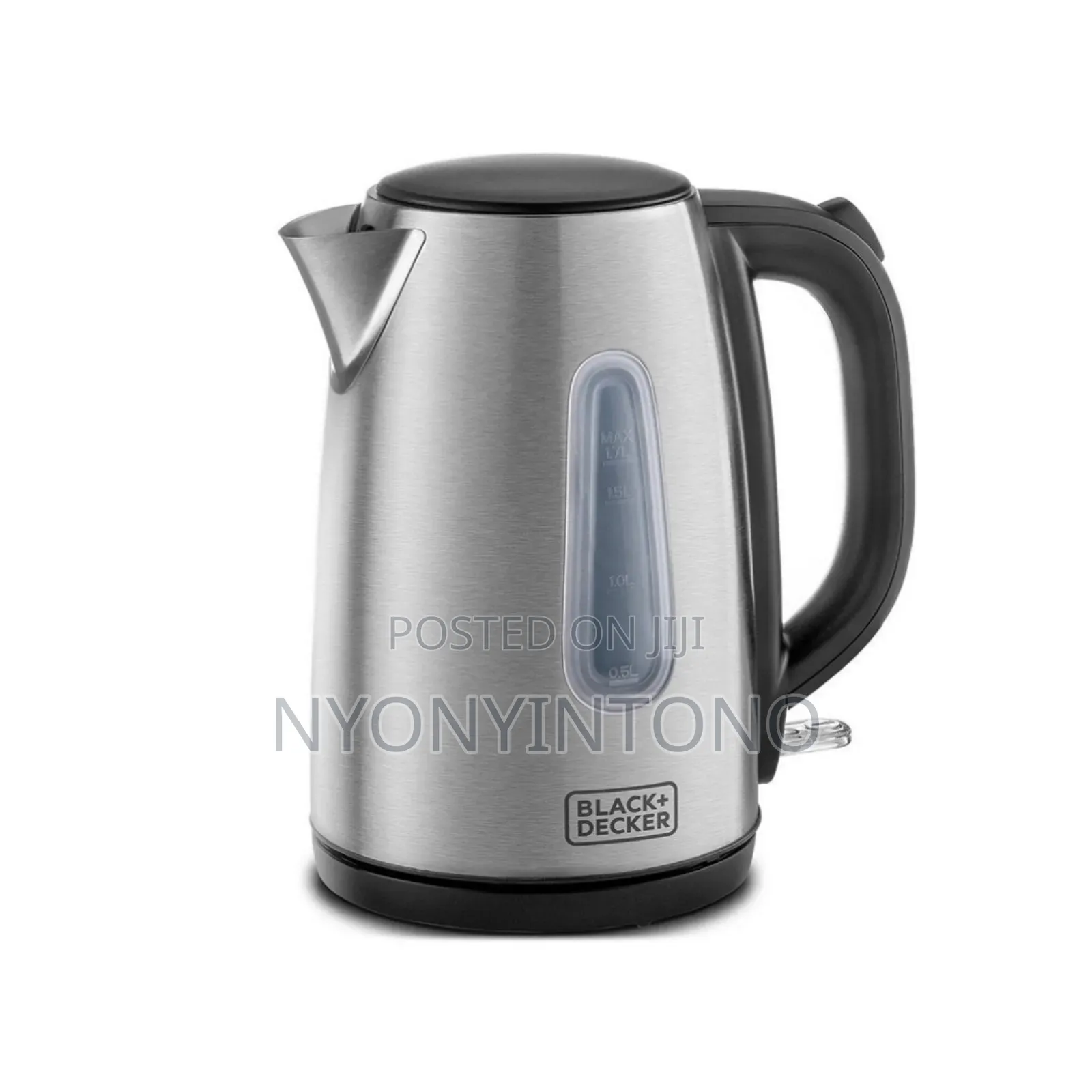 Black Decker High-Quality Stainless Steel Kettle 2yrs Wty