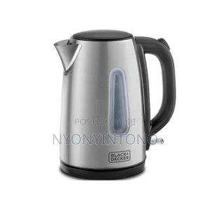 Black Decker High-Quality Stainless Steel Kettle 2yrs Wty