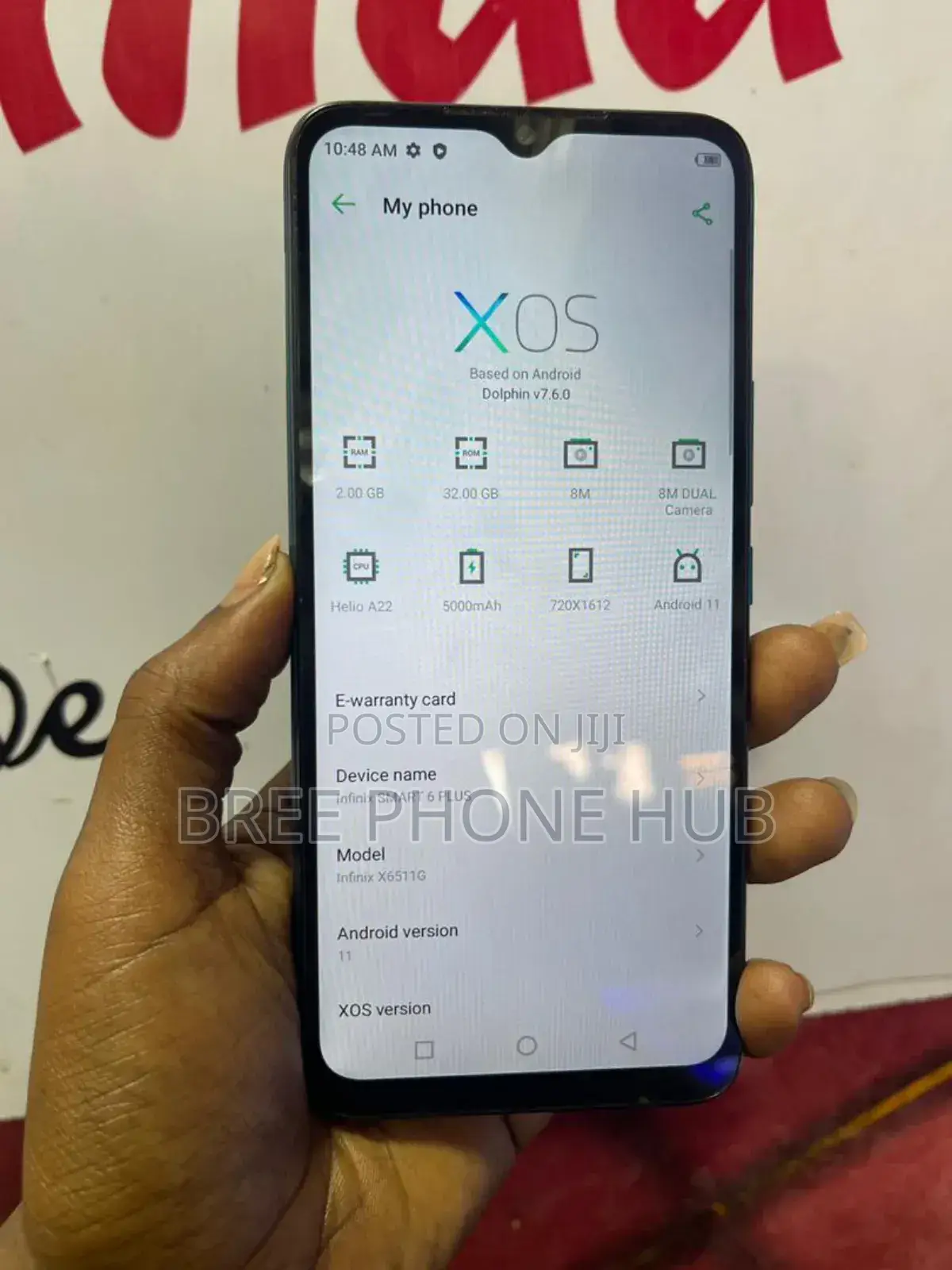 Infinix Smart 6 Plus 32 GB Green