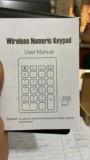Wireless Numeric Keyboard.