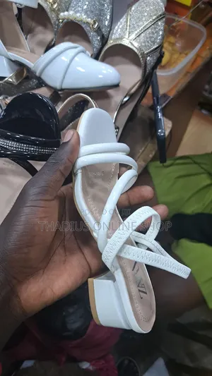 Girls Nice Open Wedge Shoes