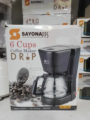 Sayona 6 Cups Electric Coffee Maker