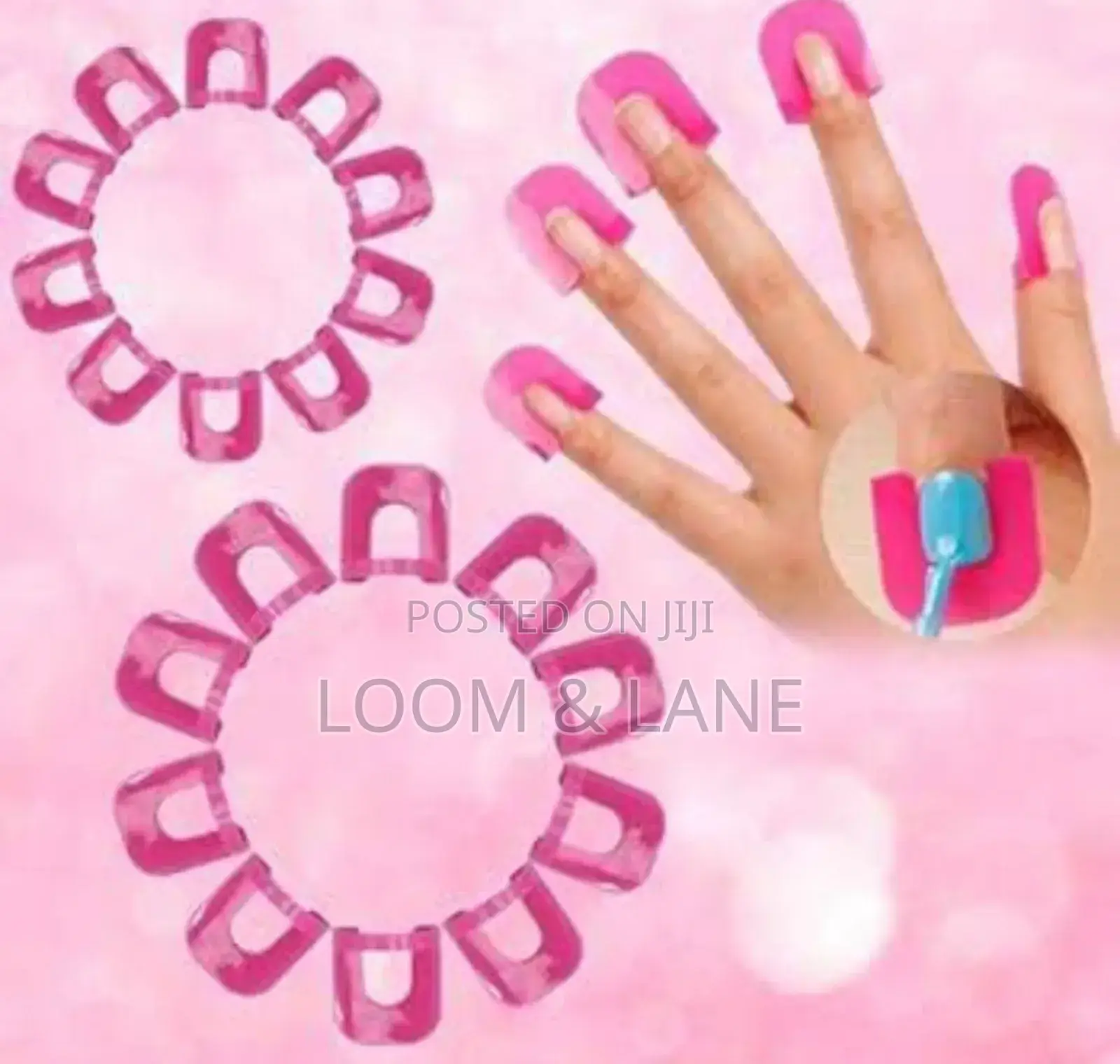 26pcs Reusable Nail Polish Overflow Clips