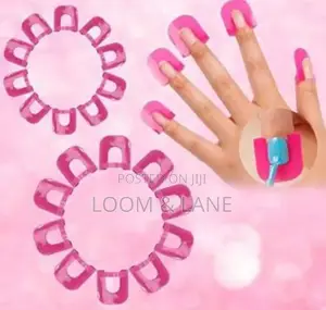 26pcs Reusable Nail Polish Overflow Clips