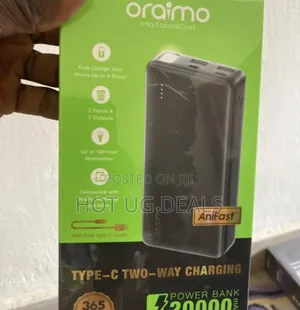 Oraimo Traveler 4 Power Bank 20000mah - Black