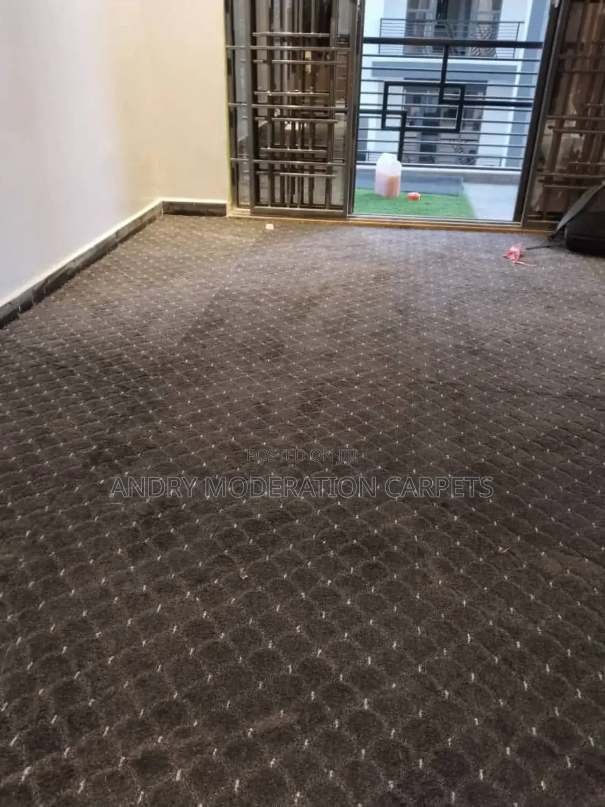 Black Dot Woolen Carpets