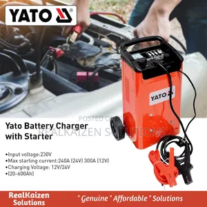 Poland Yato 12v | 24v Heavy-Duty Battery and Starter Charger
