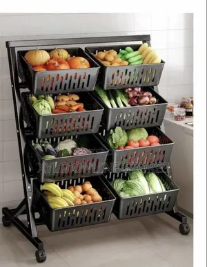 Home/Restaurant Kitchen Rack With 4 Tiers