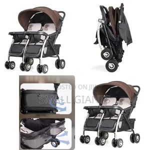 Adjustable Twin Baby Stroller