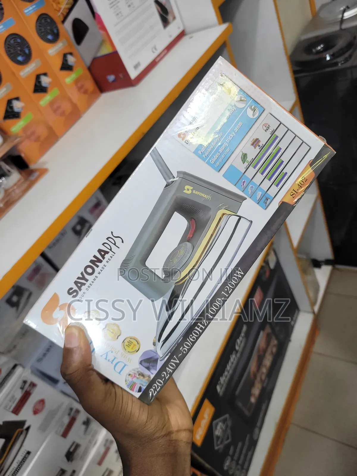 Sayona Flat Iron Sayona Dry Flat Iron