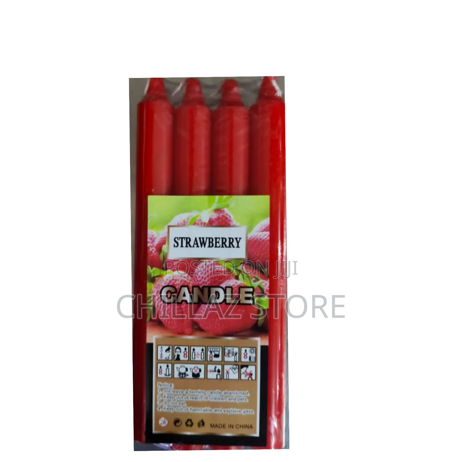Strawberry Scented Candles.