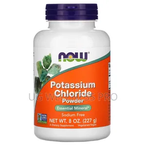 Now Foods, Potassium Chloride Powder, 8 Oz (227 G