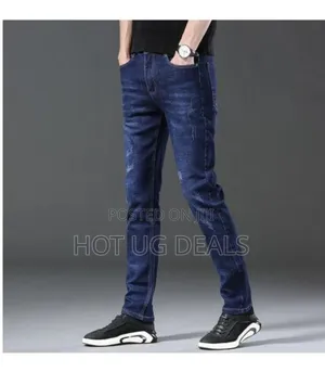 Mens Fashion Designer Jeans - Blue