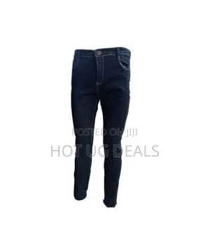 Mens Designer Offece And Casual Jeans - Black