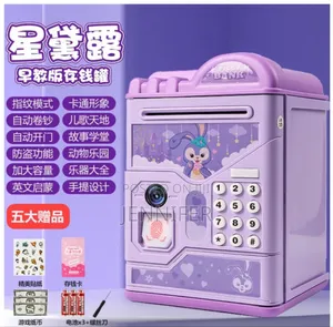 Bank for Kids Educational Fingerprint Saving Machine