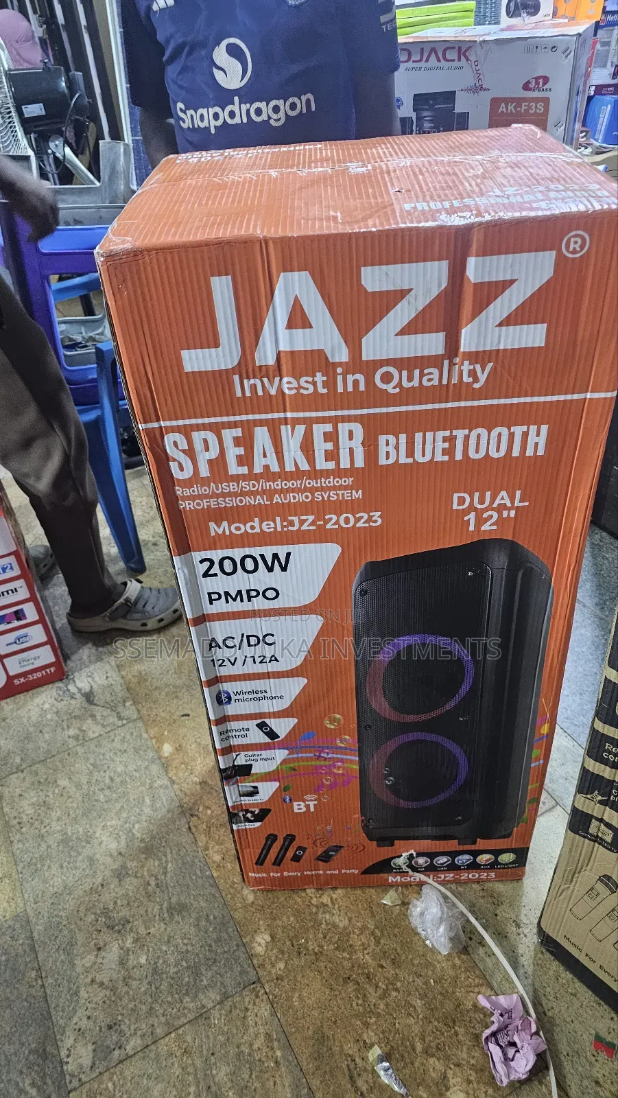 Jazz Jz-2023 Bluetooth Speaker