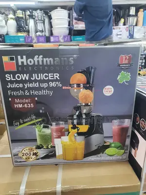 Hm 635 Hoffmans Slow Juicer Blender