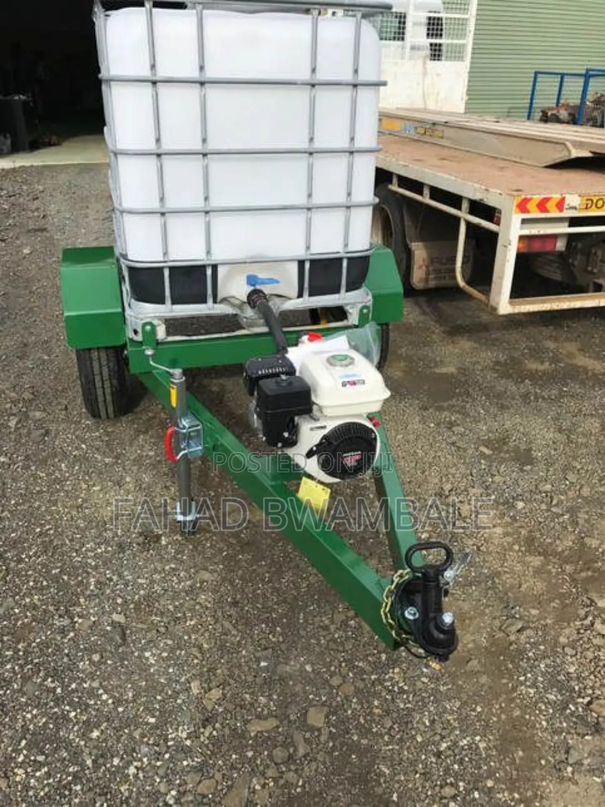 Fluid Dispenser on Wheels