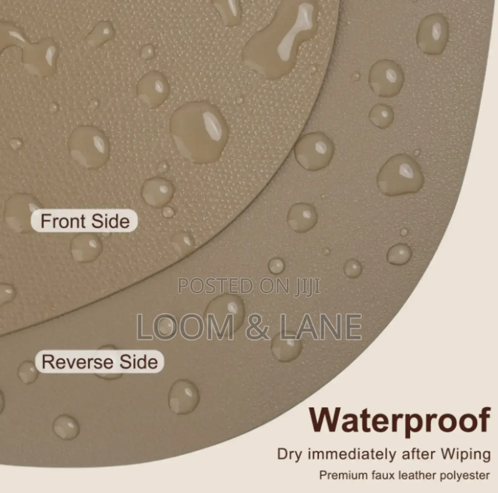 6pcs Oval Round Placemats