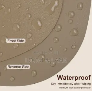 6pcs Oval Round Placemats