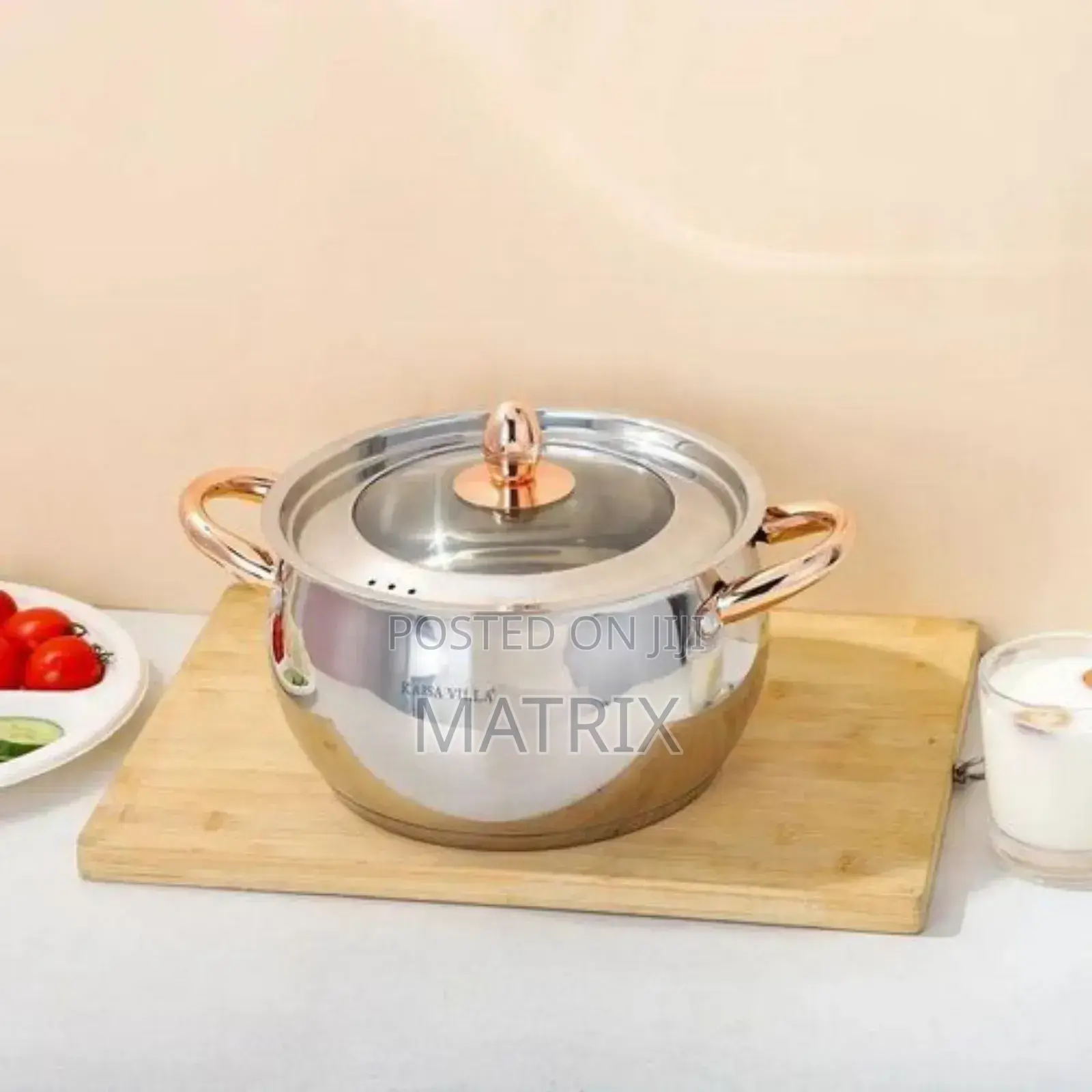 6 PCS of Stainless Steel Saucepans Cookware Induction Pots