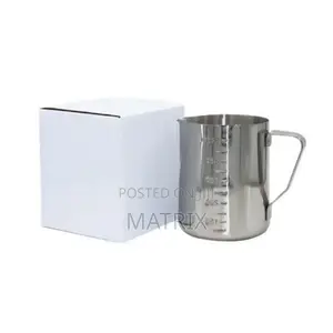 Stainless Steel Pitcher/Milk Frother 550mls- Silver