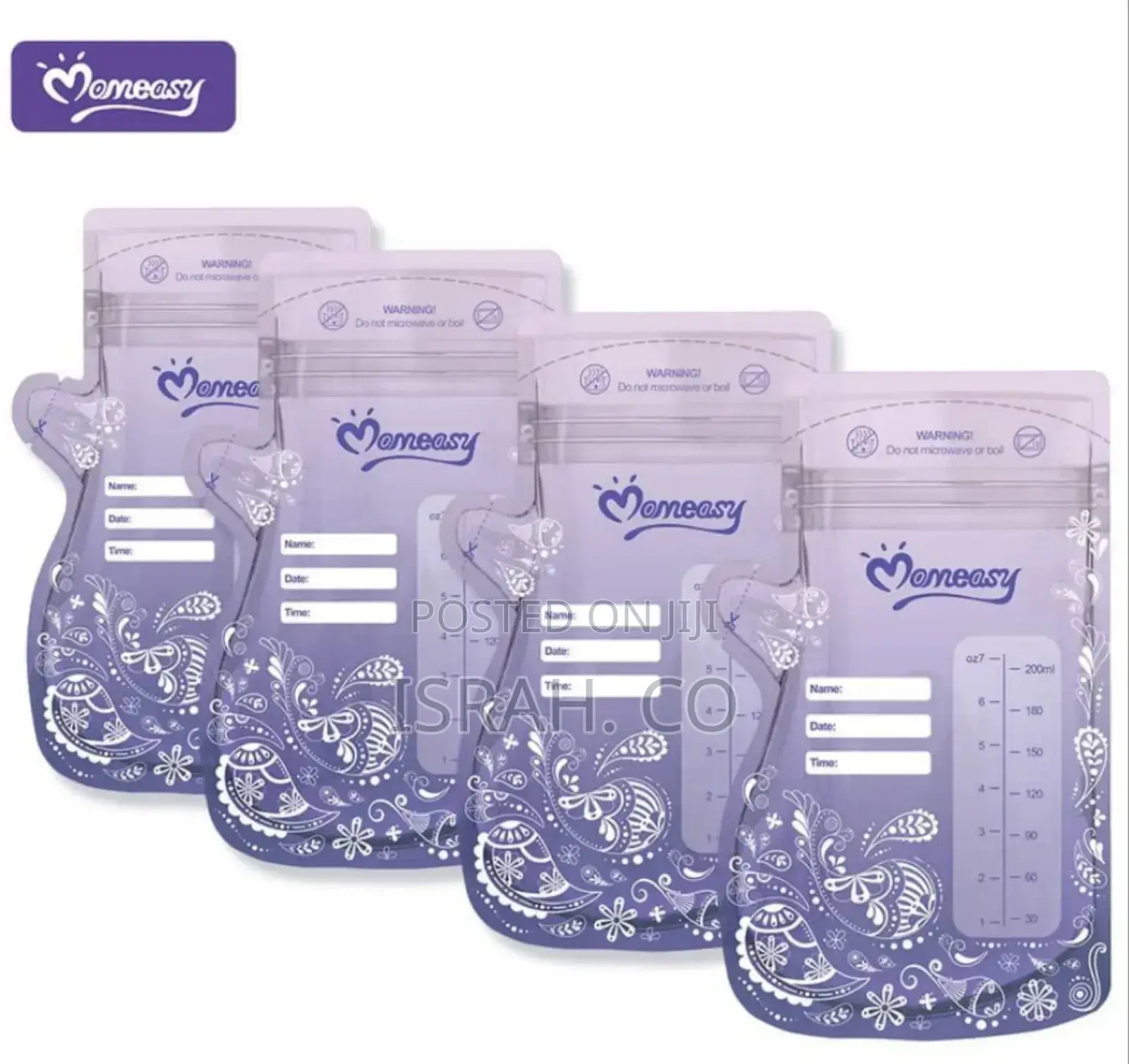 25 PCS Double Sealed Breast Milk
