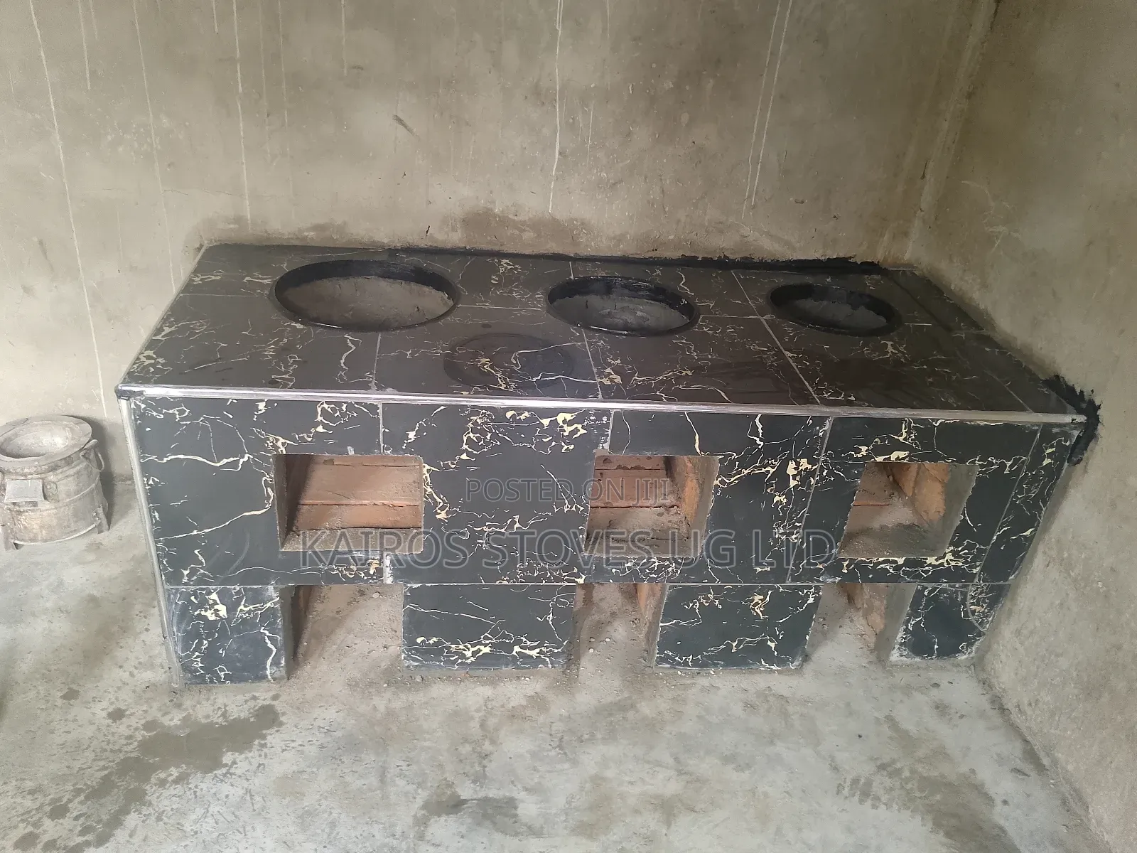 Domestic Firewood Permanent Stove
