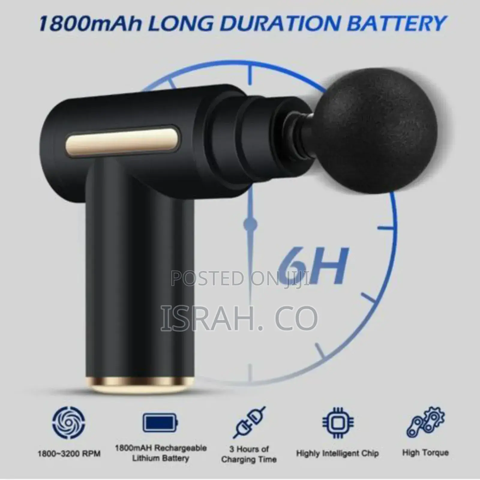 4 Heads Portable Handheld Massage
