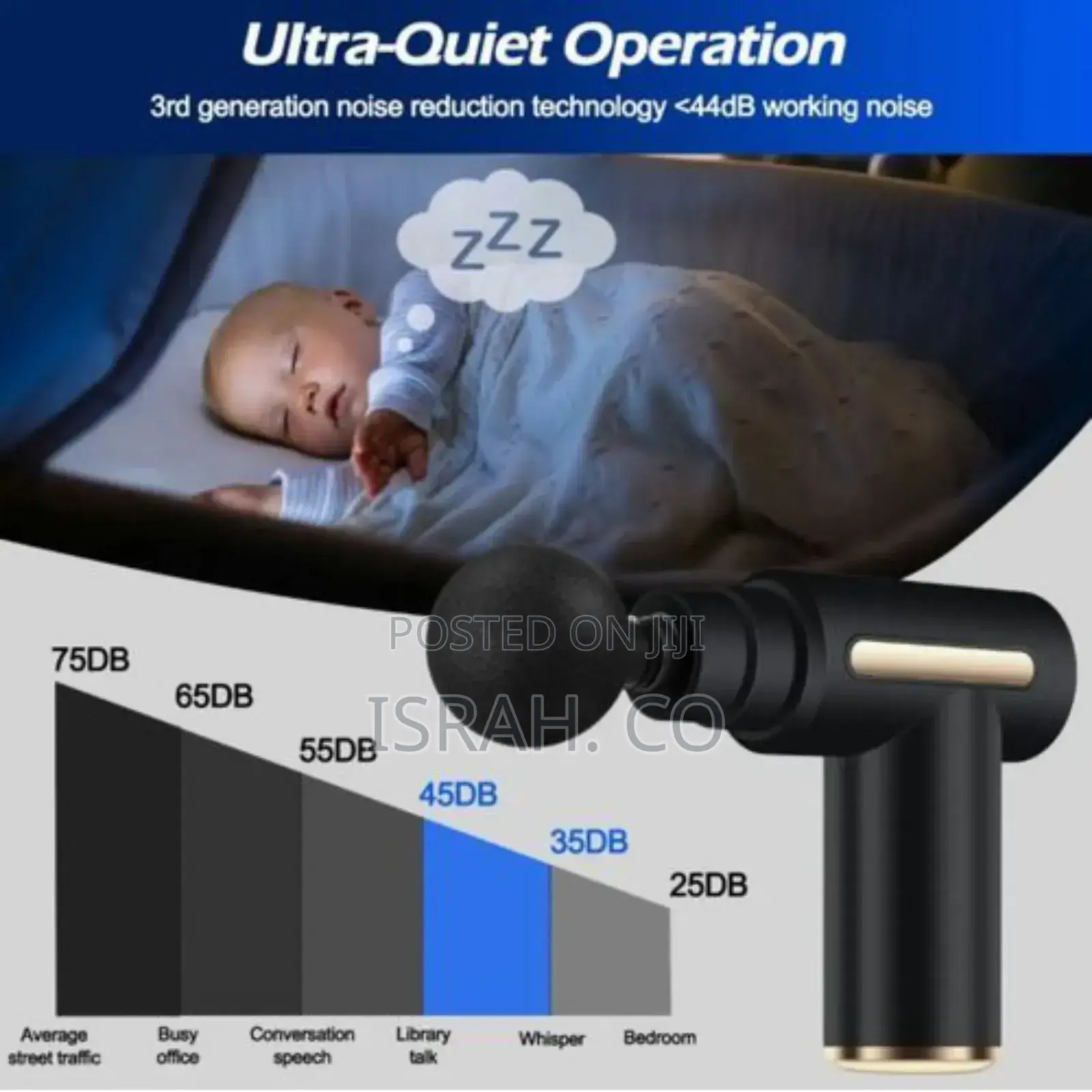 4 Heads Portable Handheld Massage