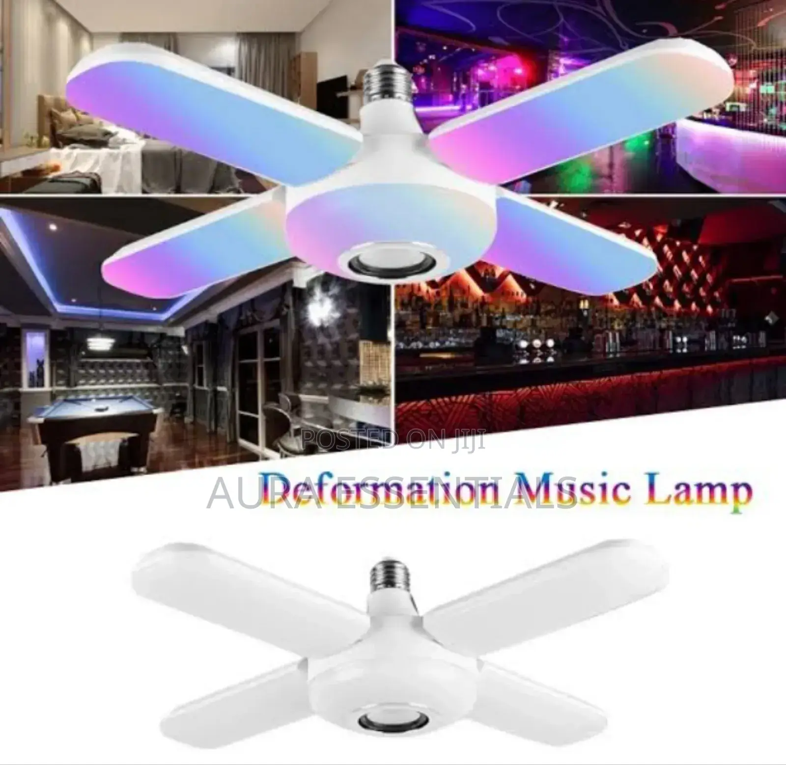 Mini Fan Shape Light Bulb